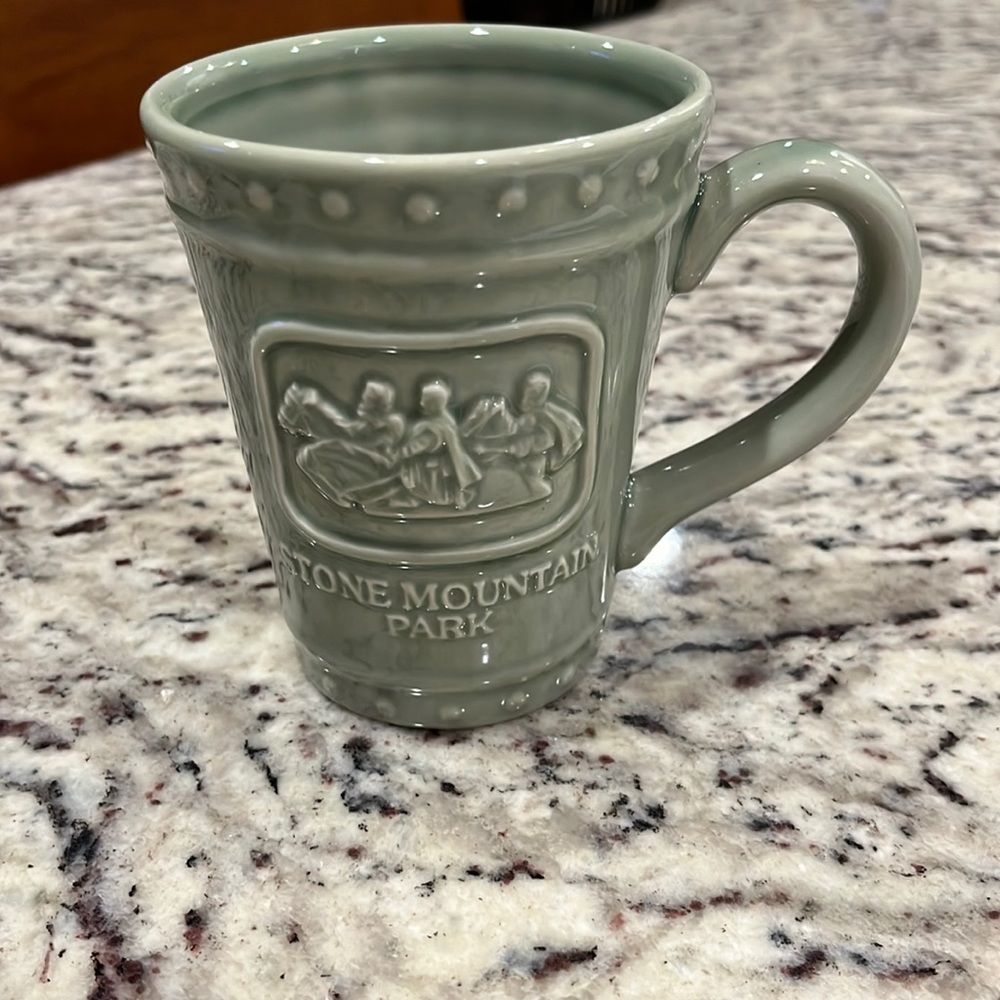 Stone mountain park coffee mug